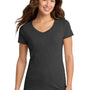 Port & Company Womens Fan Favorite Short Sleeve V-Neck T-Shirt - Heather Dark Grey
