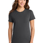 Port & Company Womens Essential Short Sleeve Crewneck T-Shirt - Charcoal Grey