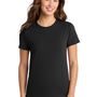 Port & Company Womens Essential Short Sleeve Crewneck T-Shirt - Jet Black