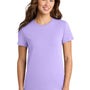 Port & Company Womens Essential Short Sleeve Crewneck T-Shirt - Lavender Purple