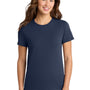 Port & Company Womens Essential Short Sleeve Crewneck T-Shirt - Navy Blue