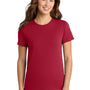 Port & Company Womens Essential Short Sleeve Crewneck T-Shirt - Red