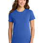 Port & Company Womens Essential Short Sleeve Crewneck T-Shirt - Royal Blue