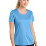 Sport-Tek Womens Competitor Moisture Wicking Short Sleeve Crewneck T-Shirt - Carolina Blue