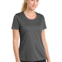 Sport-Tek Womens Competitor Moisture Wicking Short Sleeve Crewneck T-Shirt - Iron Grey
