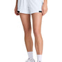 Sport-Tek Womens Club Moisture Wicking Shorts - White/Black
