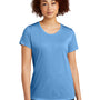Sport-Tek Womens Competitor Moisture Wicking Short Sleeve Scoop Neck T-Shirt - Carolina Blue - Closeout