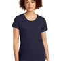 Sport-Tek Womens Competitor Moisture Wicking Short Sleeve Scoop Neck T-Shirt - True Navy Blue - Closeout