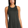 Sport-Tek Womens Endeavor Moisture Wicking Tank Top - Heather Black/Black - Closeout