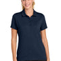 Sport-Tek Womens Versa Moisture Wicking Short Sleeve Polo Shirt - True Navy Blue