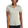 Sport-Tek Womens Strive Moisture Wicking Short Sleeve Polo Shirt - Silver Grey - Closeout
