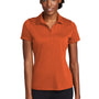 Sport-Tek Womens Strive Moisture Wicking Short Sleeve Polo Shirt - Texas Orange - Closeout