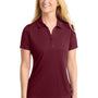 Sport-Tek Womens Competitor Moisture Wicking Short Sleeve Polo Shirt - Maroon