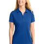 Sport-Tek Womens Competitor Moisture Wicking Short Sleeve Polo Shirt - True Royal Blue