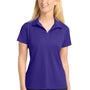 Sport-Tek Womens Sport-Wick Moisture Wicking Short Sleeve Polo Shirt - Purple