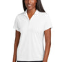 Sport-Tek Womens Moisture Wicking Re-Compete Short Sleeve Polo Shirt - White
