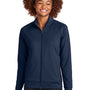 Sport-Tek Womens Sport-Wick Moisture Wicking Full Zip Cadet Jacket - True Navy Blue