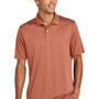Mercer+Mettle Mens Recharge Moisture Wicking Short Sleeve Polo Shirt - Heather Sienna