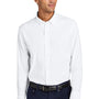 Mercer+Mettle Mens Modern Oxford Long Sleeve Button Down Shirt - White