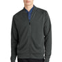 Mercer+Mettle Mens Double Knit Full Zip Bomber Jacket - Anchor Grey