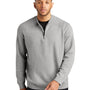 Mercer+Mettle Mens 1/4 Zip Sweater - Heather Gusty Grey