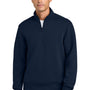 Mercer+Mettle Mens Soft Spacer 1/4 Zip Sweatshirt - Night Navy Blue - Coming Soon