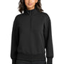 Mercer+Mettle Womens Soft Spacer 1/4 Zip Sweatshirt - Deep Black - Coming Soon