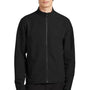 Mercer+Mettle Mens Water Resistant Soft Shell Full Zip Jacket - Deep Black