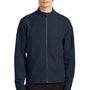 Mercer+Mettle Mens Water Resistant Soft Shell Full Zip Jacket - Night Navy Blue