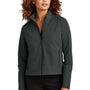 Mercer+Mettle Womens Water Resistant Soft Shell Full Zip Jacket - Heather Anchor Grey