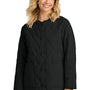 Mercer+Mettle Womens Quilted Snap Down Liner Jacket - Deep Black - COMING SOON