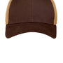 New Era Hats Mens Stretch Fit Hat - Chocolate Brown/Khaki - NEW