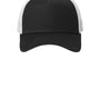 New Era Hats Mens Adjustable Trucker Hat - Black/White