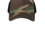 New Era Hats Mens Adjustable Trucker Hat - Camo/Black