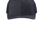 New Era Hats Mens Low Profile Snapback Trucker Hat - Heather Navy Blue/Navy Blue