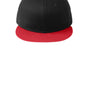 New Era Hats Mens Adjustable Hat - Black/Scarlet Red