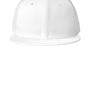 New Era Hats Mens Flat Bill Snapback Hat - White