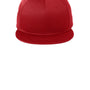 New Era Hats Mens Pivot Flat Bill Snapback Hat - Scarlet Red
