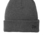New Era Hats Unisex Speckled Beanie - Graphite Grey/Black