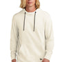 New Era Mens Fleece Hooded Sweatshirt Hoodie w/ Pouch Pocket - Soft Beige