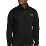 The North Face Mens Ridgewall Wind & Water Resistant Soft Shell Full Zip Jacket - Black