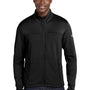 The North Face Mens Aim Fleece Full Zip Jacket - Black