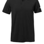 The North Face Mens Ambition Moisture Wicking Short Sleeve Polo Shirt - Black