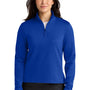 The North Face Womens Aim 1/4 Zip Fleece Sweatshirt - Blue - COMING SOON