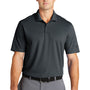 Nike Mens Dri-Fit Moisture Wicking Micro Pique 2.0 Short Sleeve Polo Shirt - Anthracite Grey