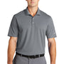 Nike Mens Dri-Fit Moisture Wicking Micro Pique 2.0 Short Sleeve Polo Shirt - Cool Grey