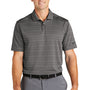 Nike Mens Vapor Jacquard Dri-Fit Moisture Wicking Short Sleeve Polo Shirt - Dark Grey