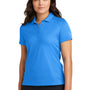 Nike Womens Victory Dri-Fit Moisture Wicking Short Sleeve Polo Shirt - Light Photo Blue
