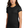 Nike Womens rLegend Dri-Fit Moisture Wicking Short Sleeve Crewneck T-Shirt - Black