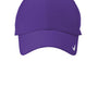 Nike Hats Mens Moisture Wicking Adjustable Hat - Court Purple - NEW
